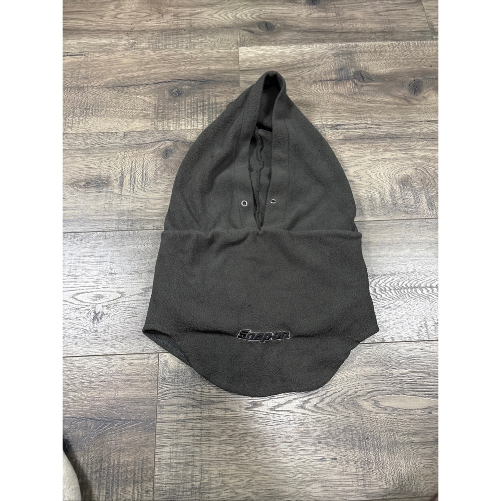 Snap-on Tools Fleece Balaclava Hood Face Mask Charcoal Grey Winter Workwear
